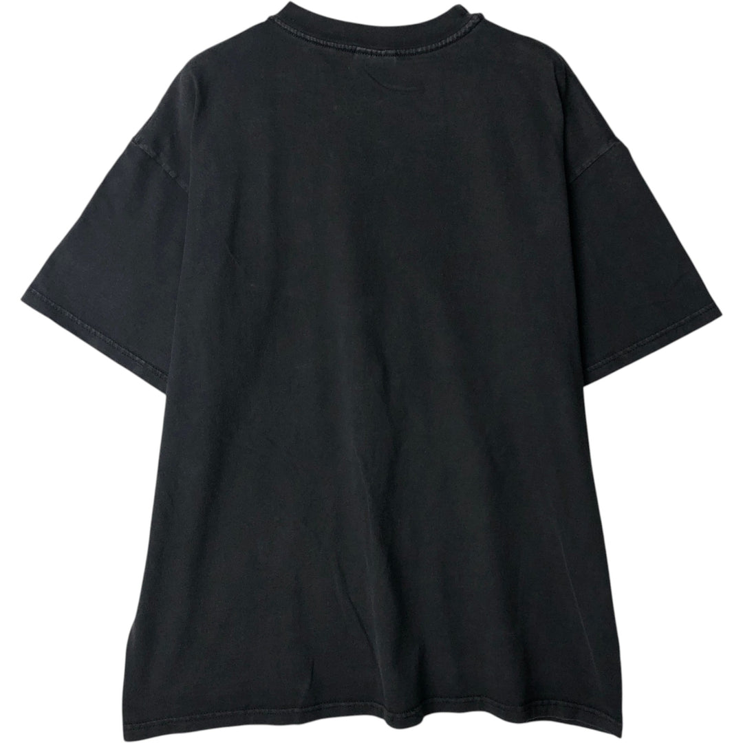 2000'S Hanes DAVE FAVILLE Art T-shirt, Men's XL (approx.) cotton black type Vintage Second Hand