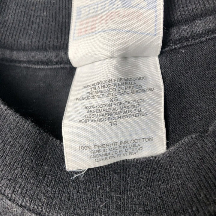2000'S Hanes DAVE FAVILLE Art T-shirt, Men's XL (approx.) cotton black type Vintage Second Hand