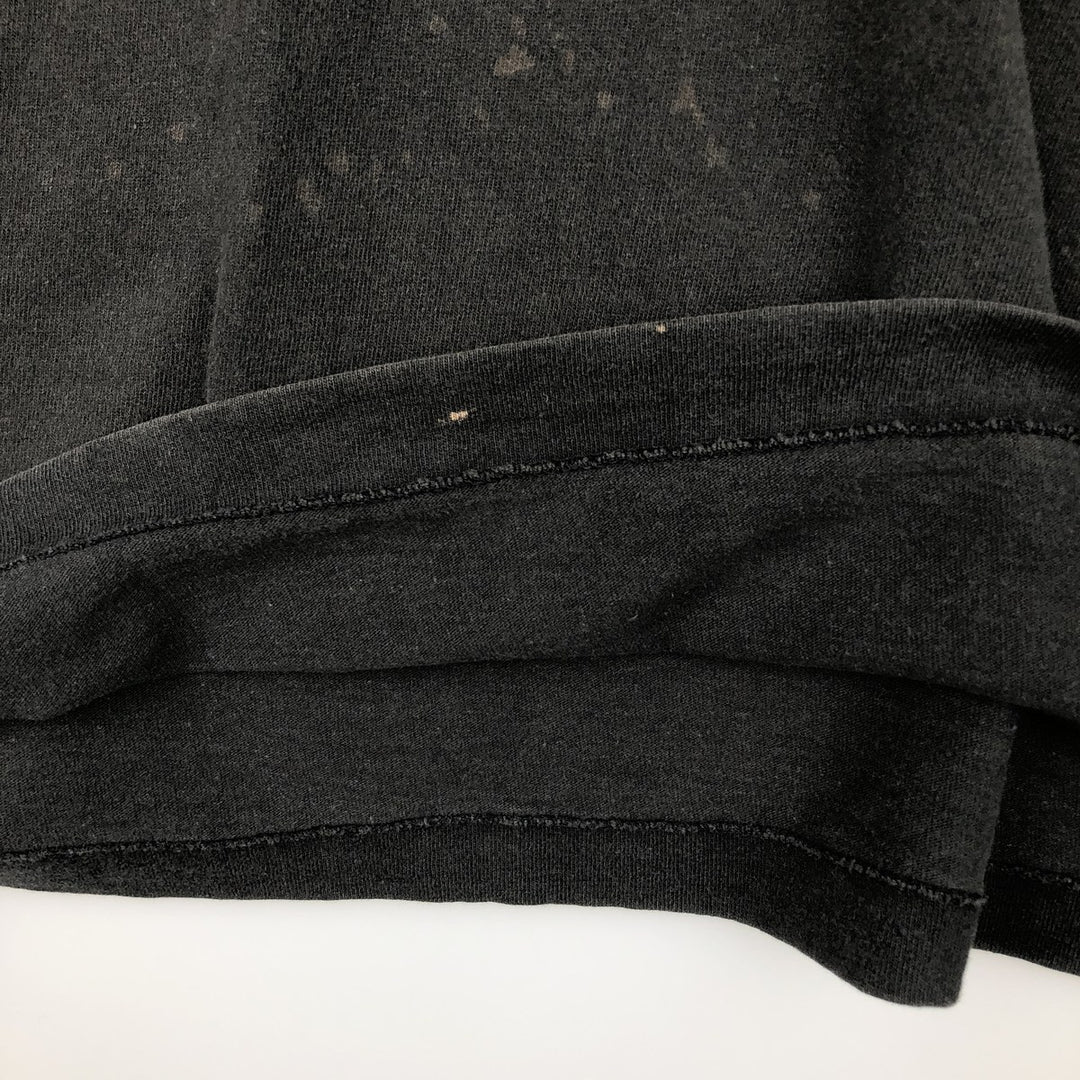 90'S Fruit of the Loom Art T-Shirt, Made in USA, Men's Size L (approx.), Vintage cotton black type Vintage Second Hand