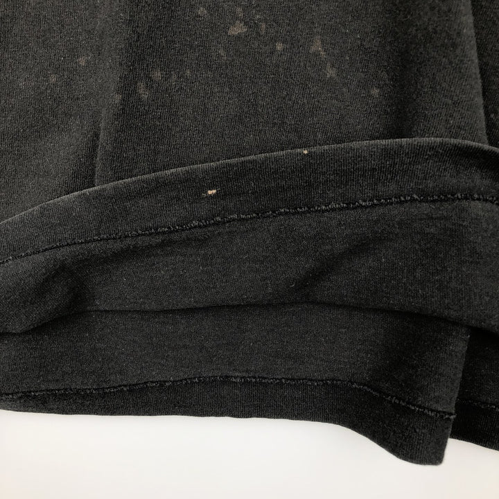 90'S Fruit of the Loom Art T-Shirt, Made in USA, Men's Size L (approx.), Vintage cotton black type Vintage Second Hand