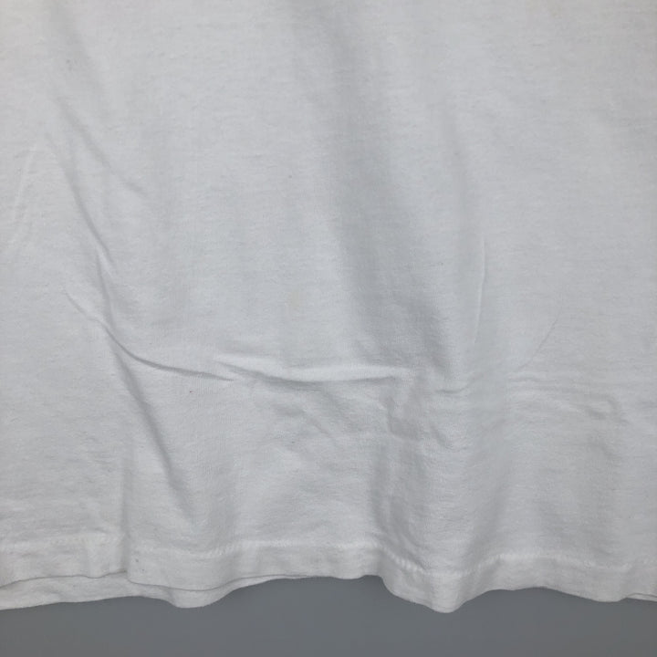~90'S HEAD sports print t-shirt, men's size XL equivalent, vintage. unclear white type Vintage Second Hand