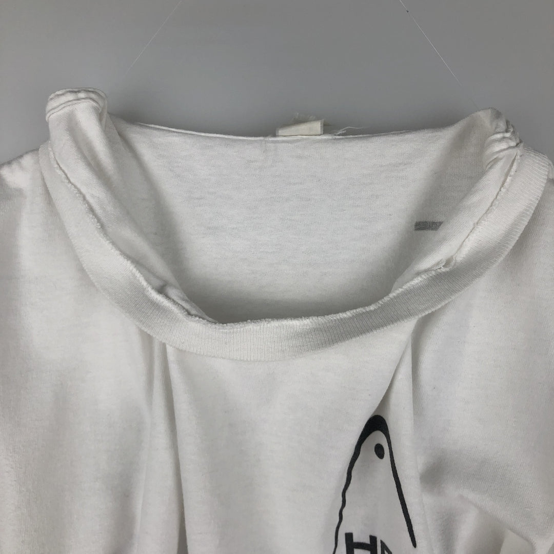 ~90'S HEAD sports print t-shirt, men's size XL equivalent, vintage. unclear white type Vintage Second Hand