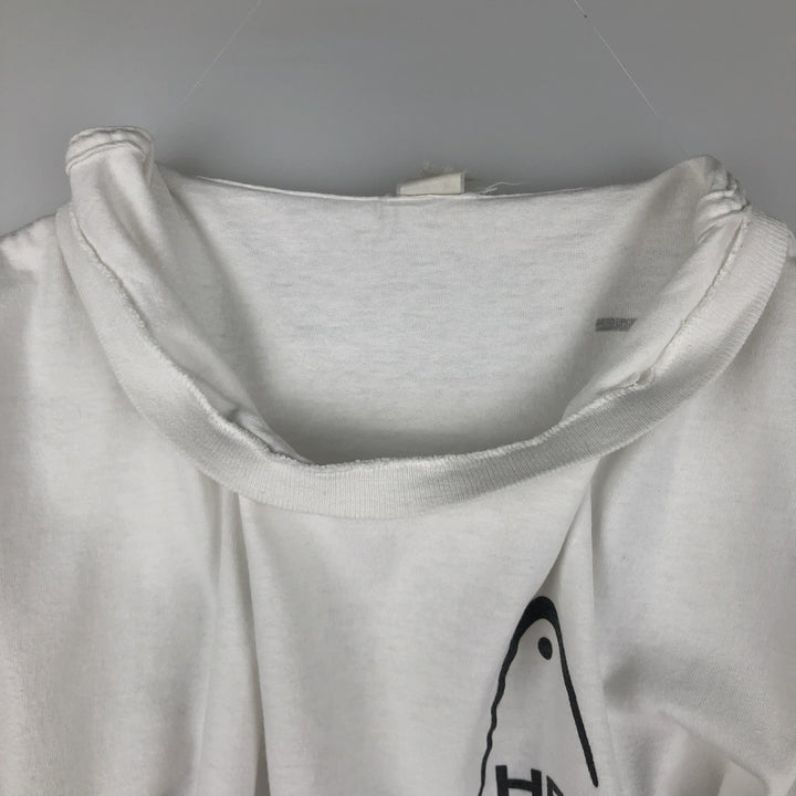 ~90'S HEAD sports print t-shirt, men's size XL equivalent, vintage. unclear white type Vintage Second Hand