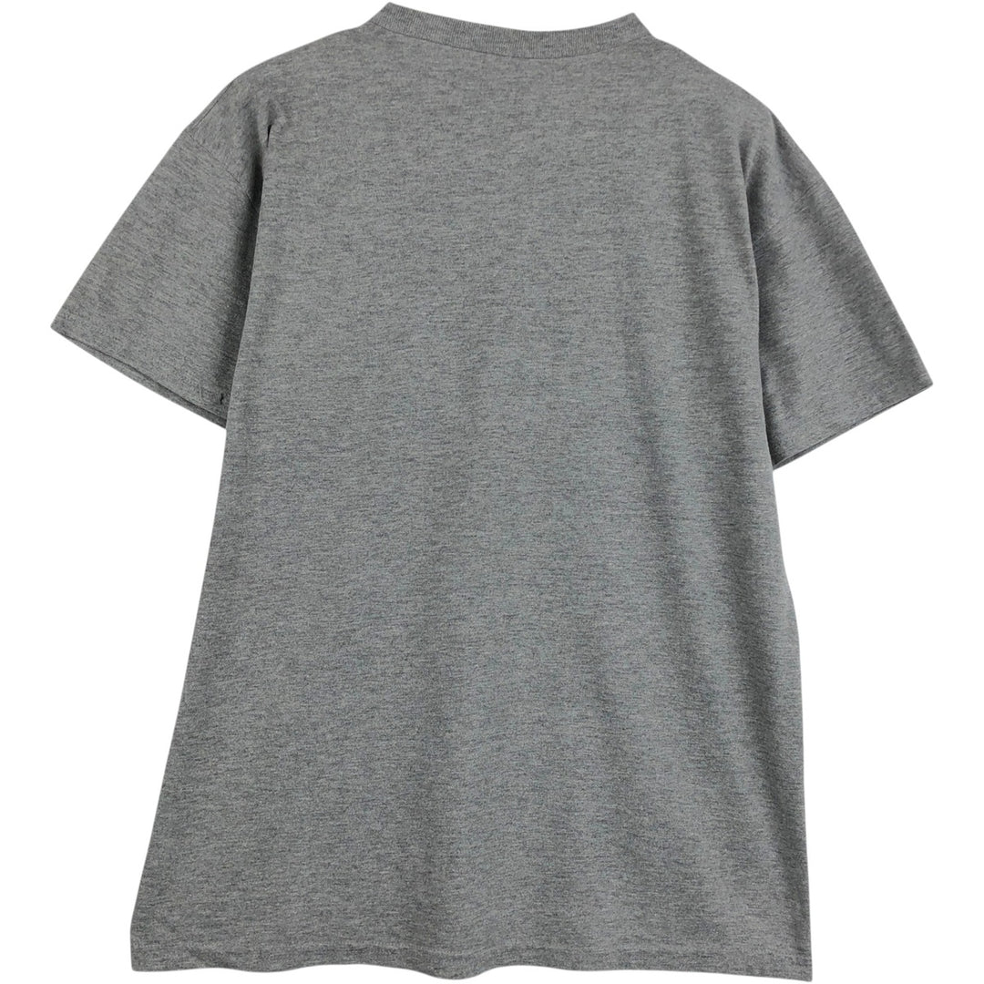 90s-00'S Russell Athletic Nublend College T-shirt, Men's Size M (approx.), Vintage polyester gray type Vintage Second Hand