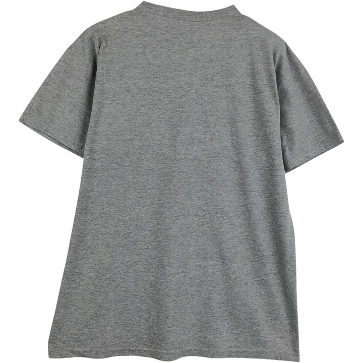 90s-00'S Russell Athletic Nublend College T-shirt, Men's Size M (approx.), Vintage polyester gray type Vintage Second Hand