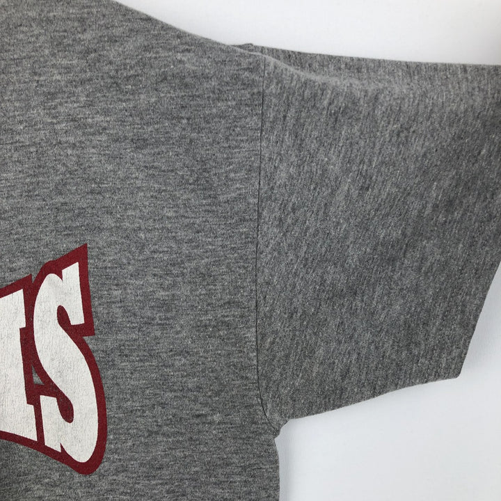 90s-00'S Russell Athletic Nublend College T-shirt, Men's Size M (approx.), Vintage polyester gray type Vintage Second Hand