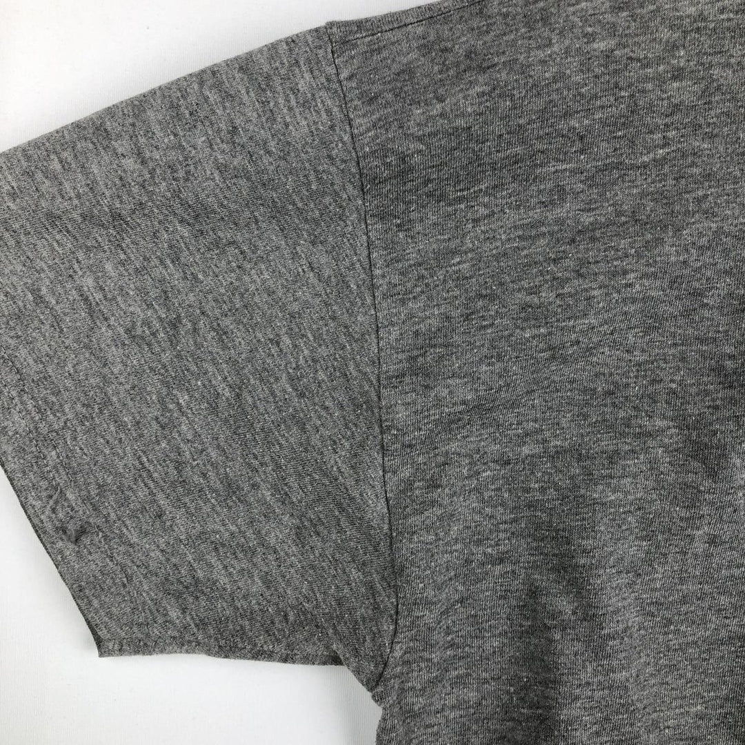 90s-00'S Russell Athletic Nublend College T-shirt, Men's Size M (approx.), Vintage polyester gray type Vintage Second Hand