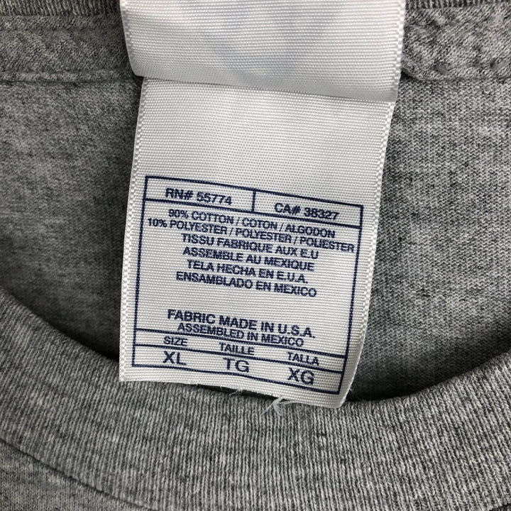 ALSTYLE College T-shirt, Men's XL equivalent cotton gray type Vintage Second Hand
