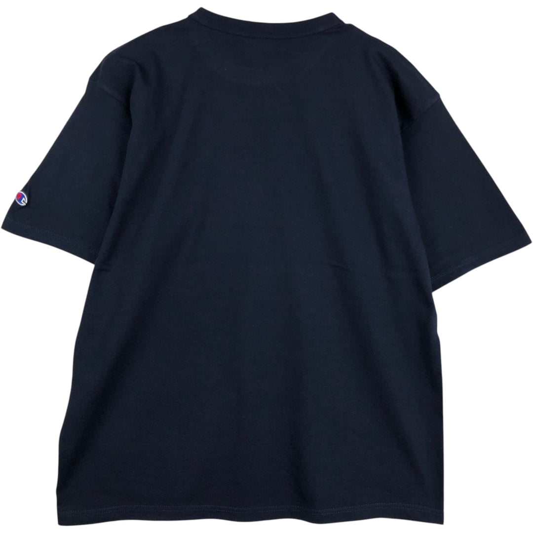 Champion Authentic Athletic Apparel Notre Dame University College T-shirt, Men's Size L (approx.) cotton navy blue type Vintage Second Hand