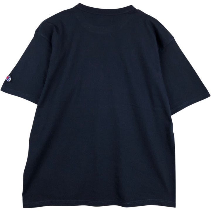Champion Authentic Athletic Apparel Notre Dame University College T-shirt, Men's Size L (approx.) cotton navy blue type Vintage Second Hand