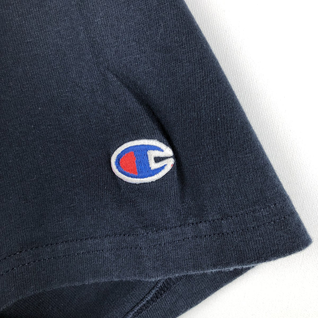 2000'S Champion Authentic Athletic Apparel Yale University College T-shirt, Men's Size L (approx.) cotton navy blue type Vintage Second Hand