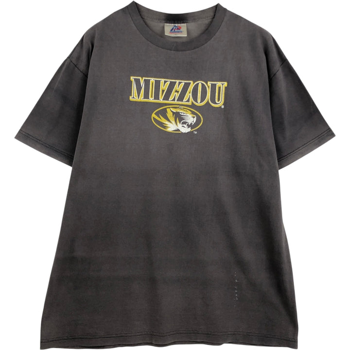 2000'S TRI-LAKE INC College T-shirt, Men's XL equivalent. cotton Charcoal Vintage Second Hand