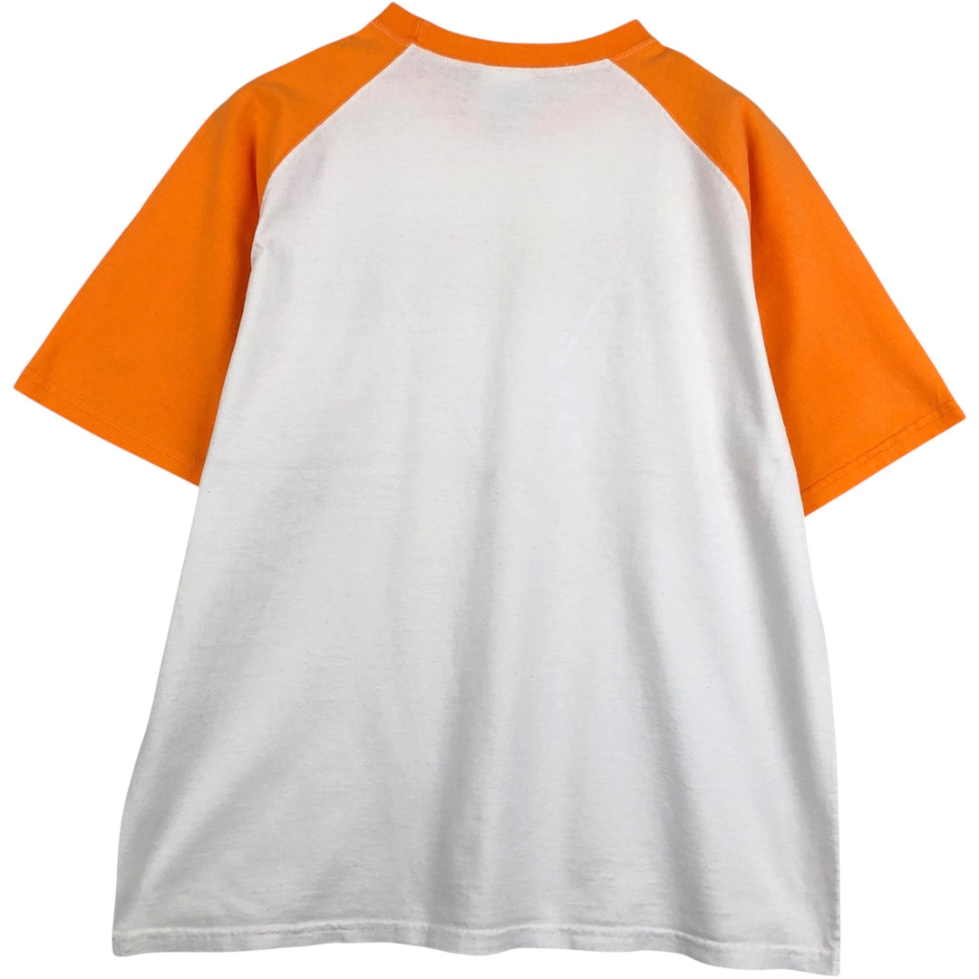Nike NIKE TEAM College T-shirt, Men's M size cotton white type Vintage Second Hand