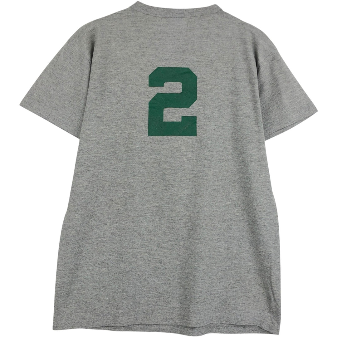 90'S Russell College T-shirt, Made in USA, Men's Size S (approx.), Vintage polyester gray type Vintage Second Hand