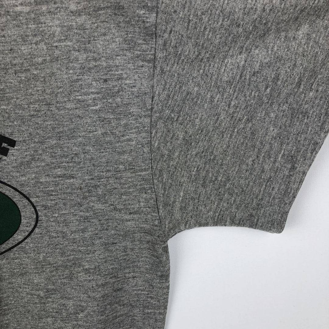 90'S Russell College T-shirt, Made in USA, Men's Size S (approx.), Vintage polyester gray type Vintage Second Hand