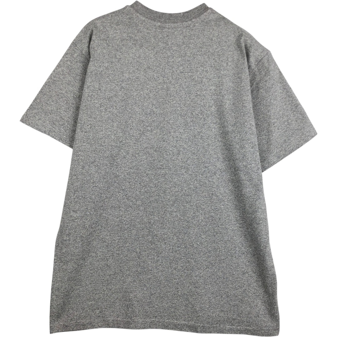 ~90'S The Cotton Exchange College T-shirt, Made in USA, Men's Size L (approx.), Vintage cotton gray type Vintage Second Hand