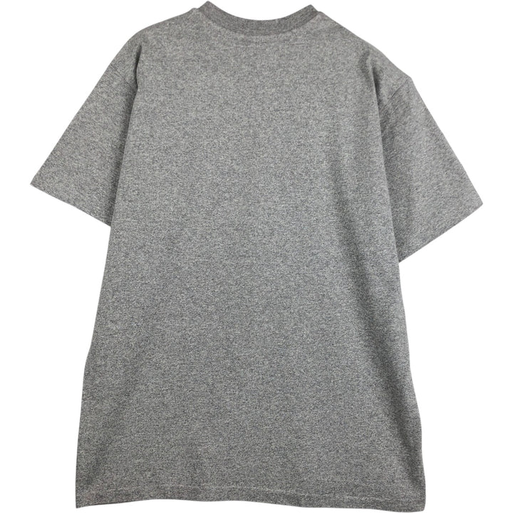 ~90'S The Cotton Exchange College T-shirt, Made in USA, Men's Size L (approx.), Vintage cotton gray type Vintage Second Hand