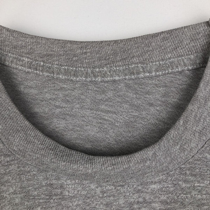 ~90'S Vintage Printed T-shirt, Men's S size unclear gray type Vintage Second Hand
