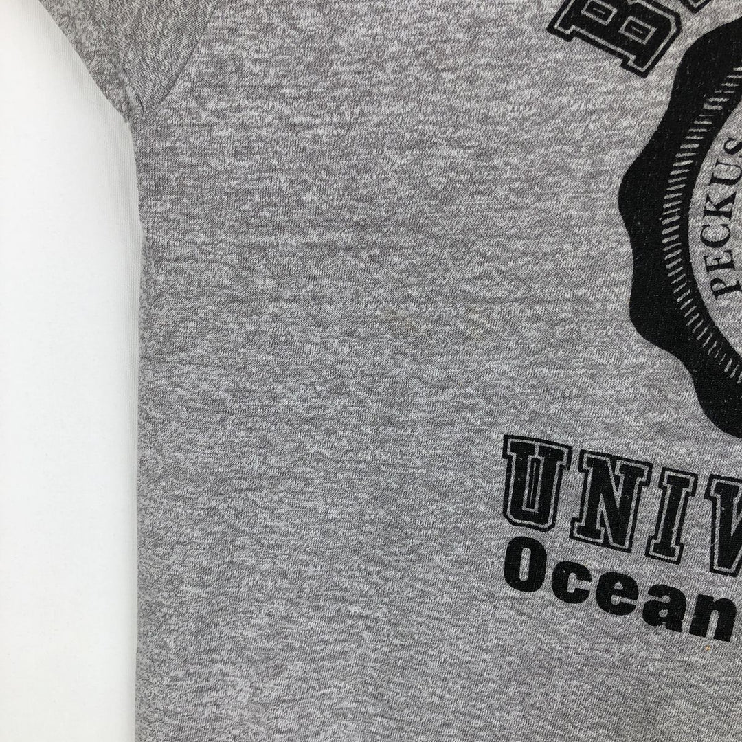 ~90'S Vintage Printed T-shirt, Men's S size unclear gray type Vintage Second Hand