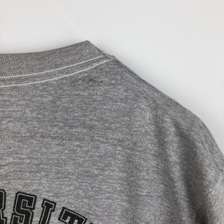 ~90'S Vintage Printed T-shirt, Men's S size unclear gray type Vintage Second Hand