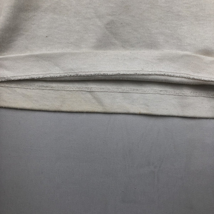 80'S ARTEX FIGHTIN' IRISH Notre Dame University Fighting Irish Five-quarter sleeve football t-shirt, men's size M equivalent. unclear white type Vintage Second Hand