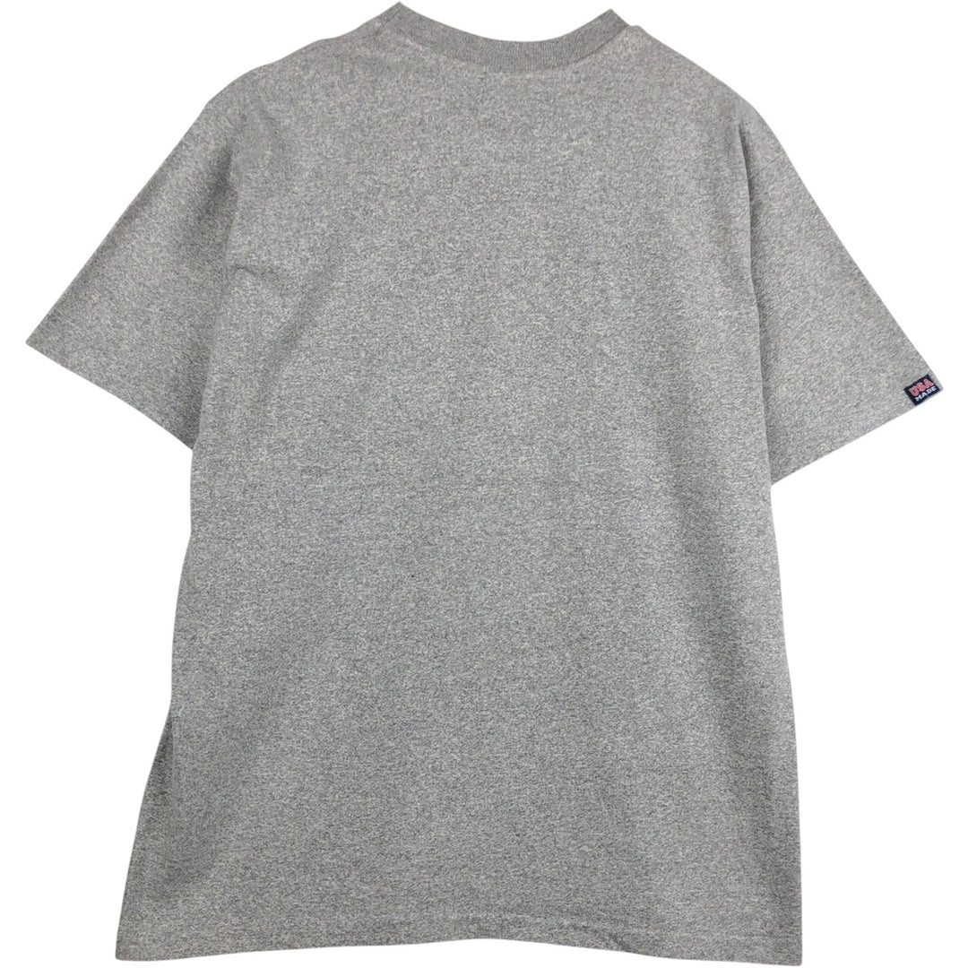 Vintage 90'S The Cotton Exchange College T-Shirt, Made in USA, Men's Size L cotton gray type Vintage Second Hand