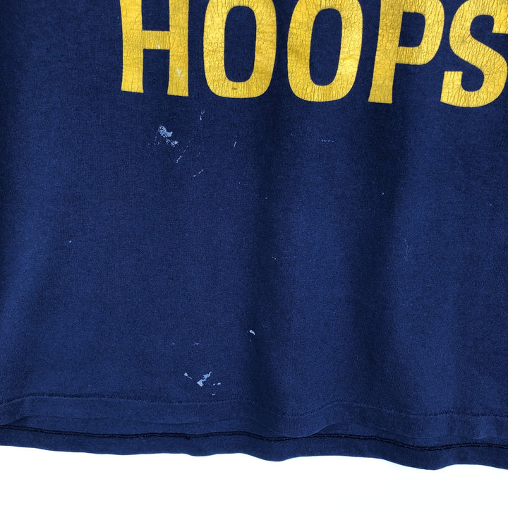 90'S Hanes HEAVYWEIGHT 50 cotton navy blue type Vintage Second Hand