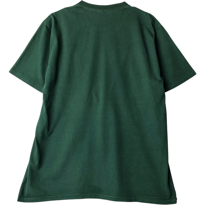 90'S Jansport Dartmouth College T-shirt, Made in USA, Men's XL equivalent, Vintage cotton Green type dark green Vintage Second Hand