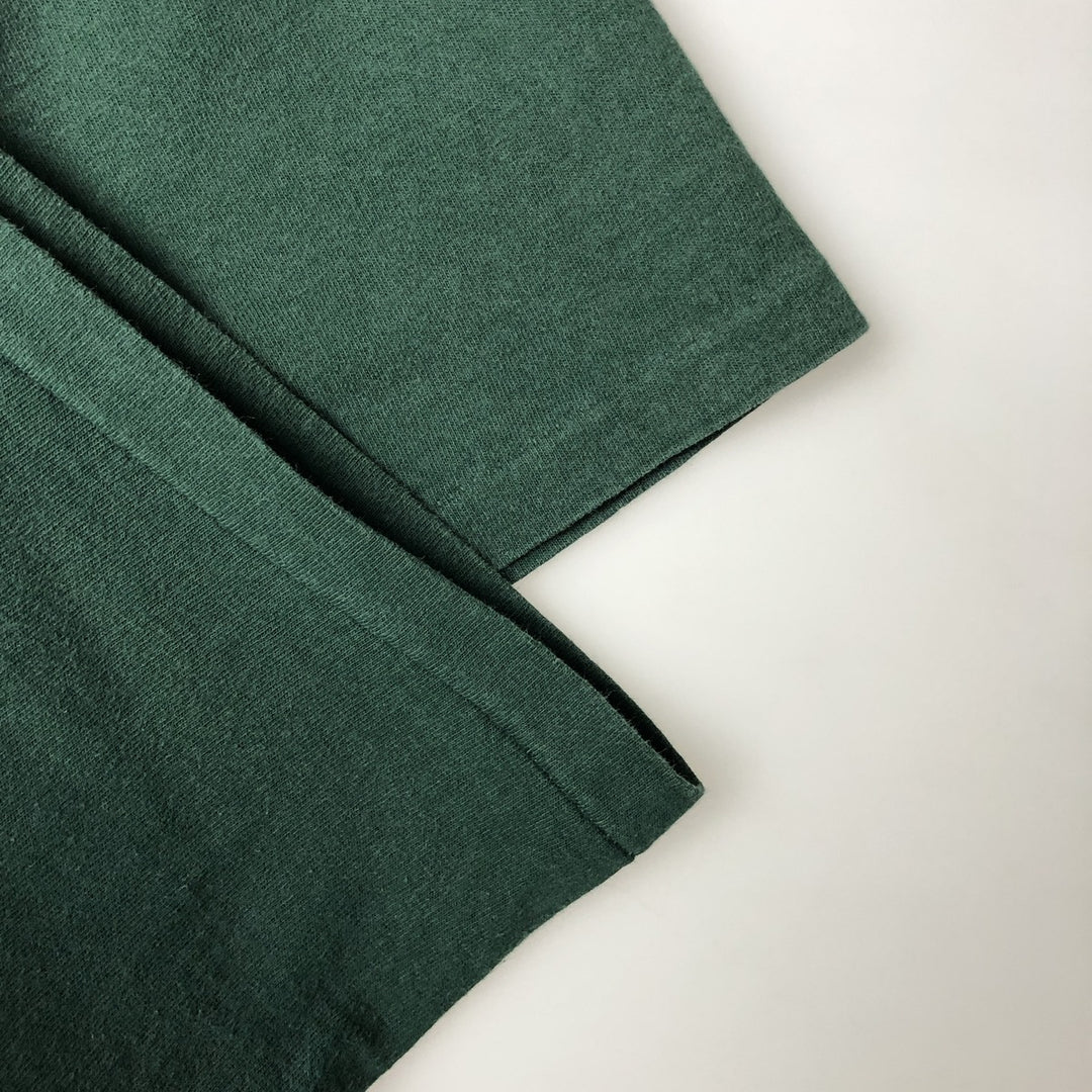 90'S Jansport Dartmouth College T-shirt, Made in USA, Men's XL equivalent, Vintage cotton Green type dark green Vintage Second Hand