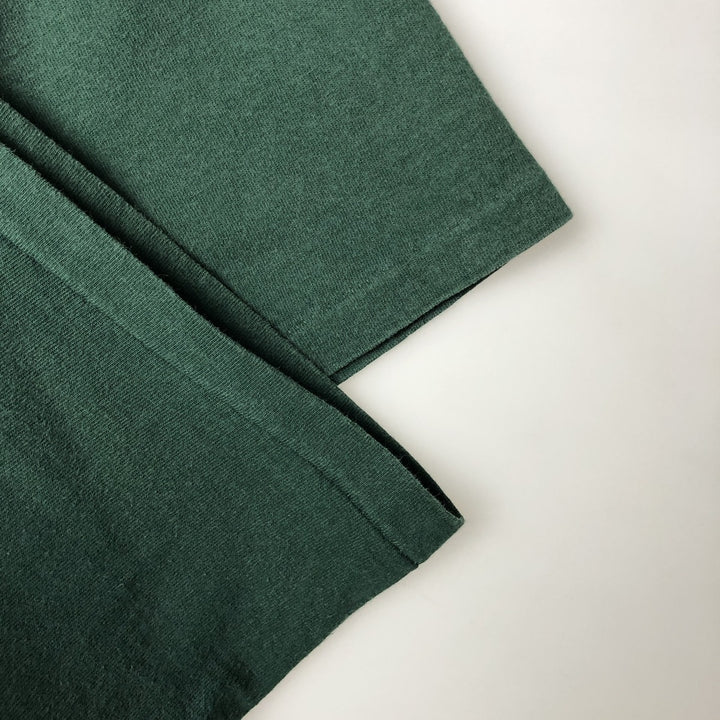 90'S Jansport Dartmouth College T-shirt, Made in USA, Men's XL equivalent, Vintage cotton Green type dark green Vintage Second Hand