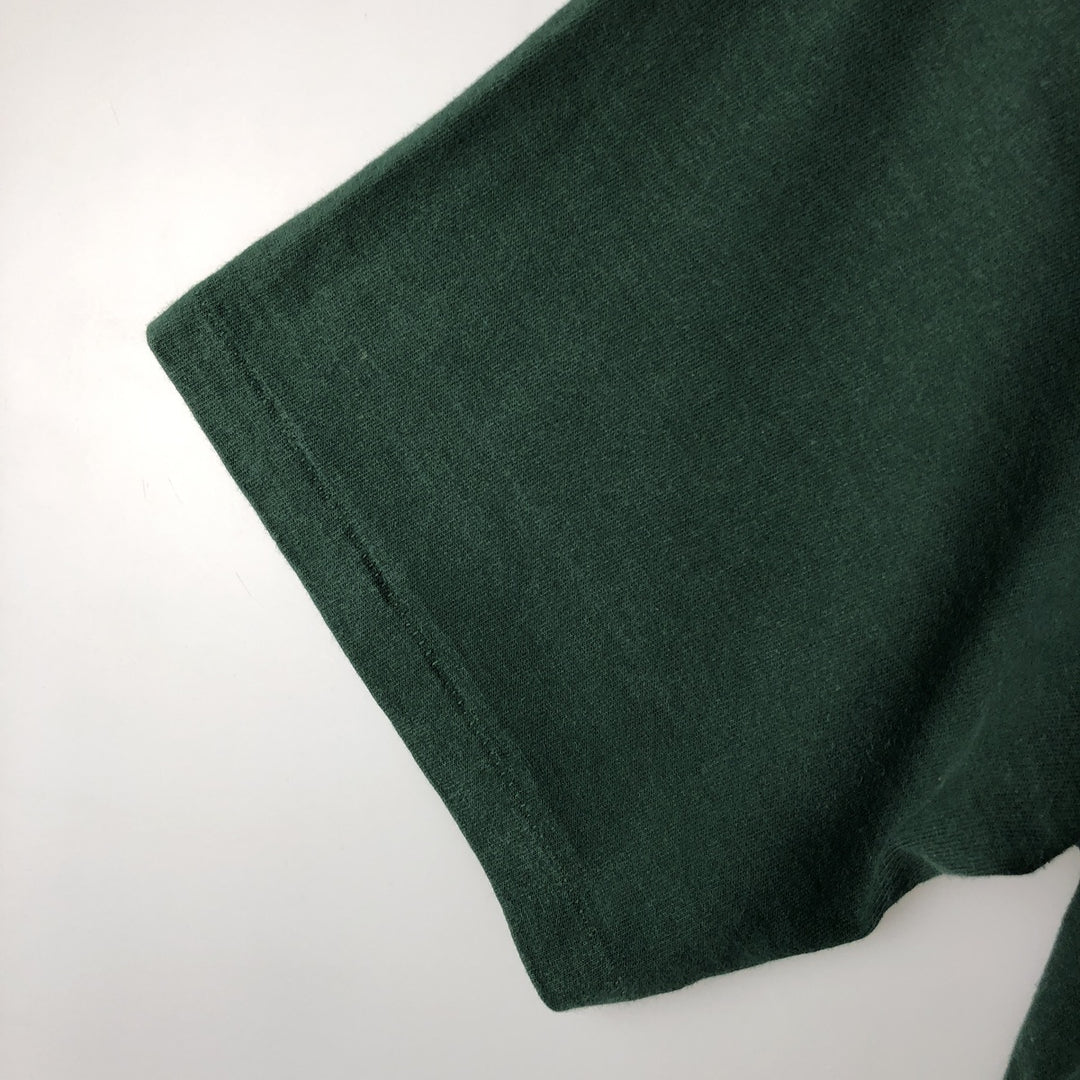 90'S Jansport Dartmouth College T-shirt, Made in USA, Men's XL equivalent, Vintage cotton Green type dark green Vintage Second Hand