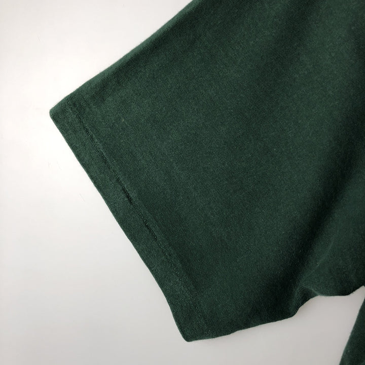 90'S Jansport Dartmouth College T-shirt, Made in USA, Men's XL equivalent, Vintage cotton Green type dark green Vintage Second Hand