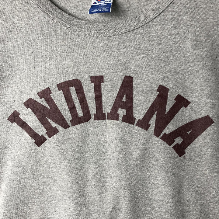 90'S Champion Authentic Athletic Apparel College T-shirt, Men's Size L (approx.), Vintage cotton gray type Vintage Second Hand