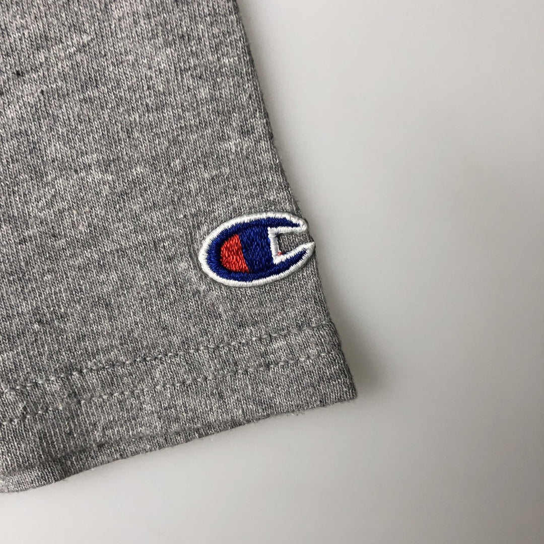 90'S Champion Authentic Athletic Apparel College T-shirt, Men's Size L (approx.), Vintage cotton gray type Vintage Second Hand