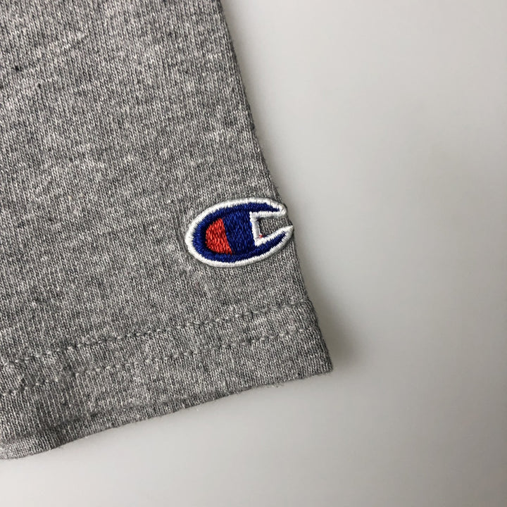 90'S Champion Authentic Athletic Apparel College T-shirt, Men's Size L (approx.), Vintage cotton gray type Vintage Second Hand