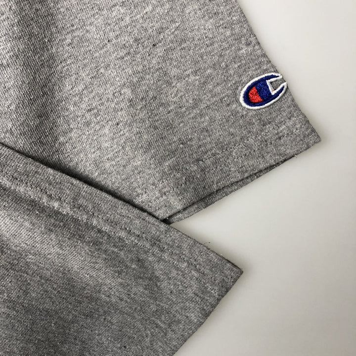 90'S Champion Authentic Athletic Apparel College T-shirt, Men's Size L (approx.), Vintage cotton gray type Vintage Second Hand