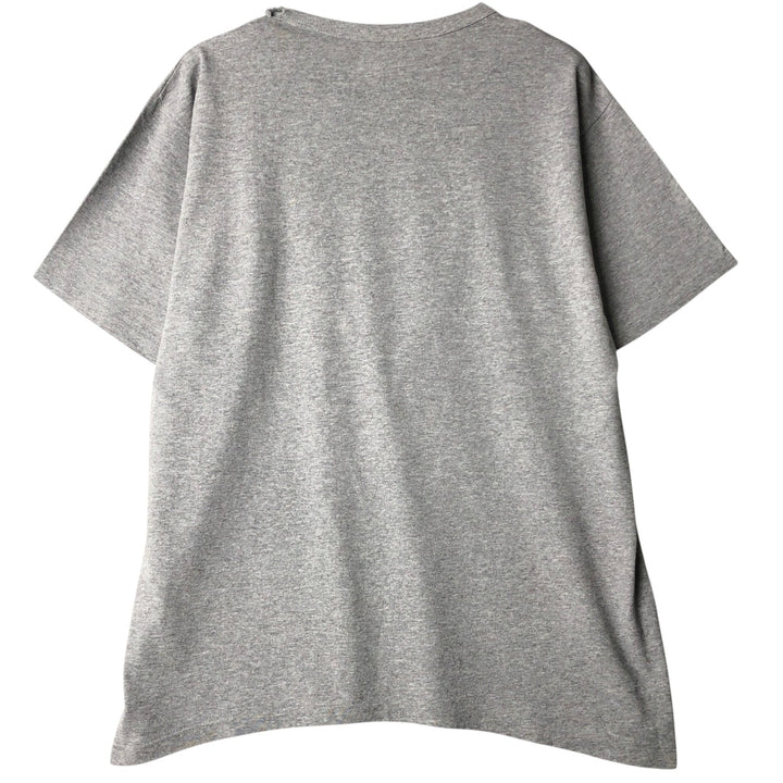 90'S Sofie College T-Shirt, Made in USA, Men's XL equivalent, Vintage cotton gray type Vintage Second Hand