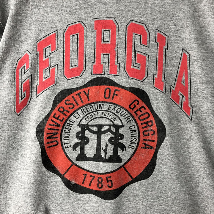 90'S Sofie College T-Shirt, Made in USA, Men's XL equivalent, Vintage cotton gray type Vintage Second Hand