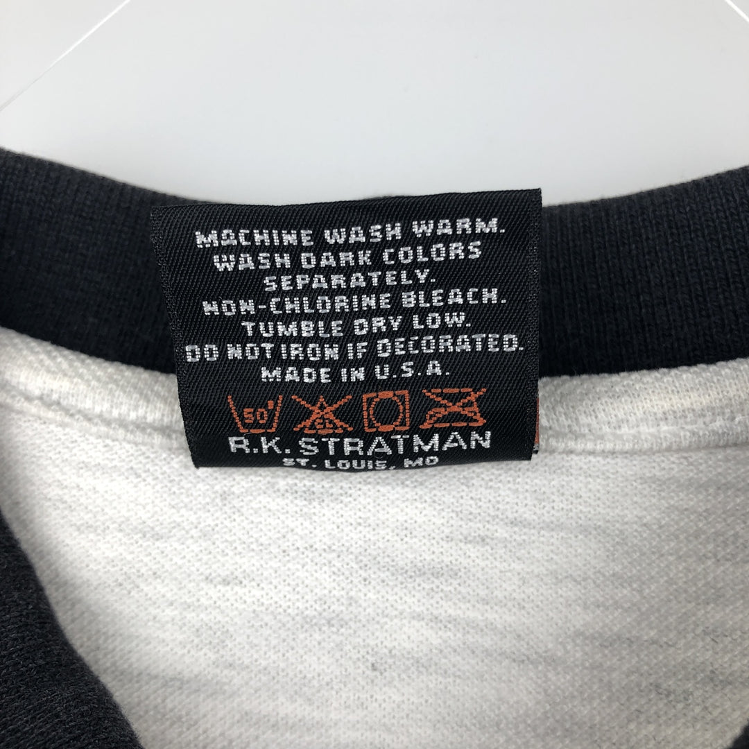 1990'S Harley-Davidson Short-Sleeve Polo Shirt, Made in USA, Men's Size XL (Equivalent), Vintage cotton gray type Vintage Second Hand