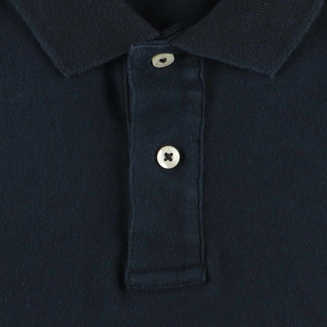 Ralph Lauren RALPH LAUREN SPORT SLIM FIT Short-Sleeve Polo Shirt, Women's Size L (approx.) cotton black type Vintage Second Hand