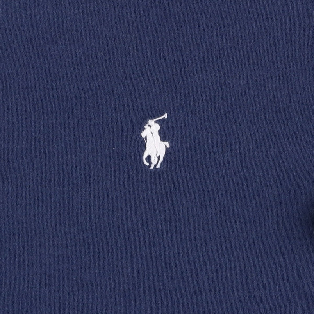 Ralph Lauren POLO RALPH LAUREN Short-Sleeve Polo Shirt, Women's Size XL (approx.) unclear navy blue type Vintage Second Hand