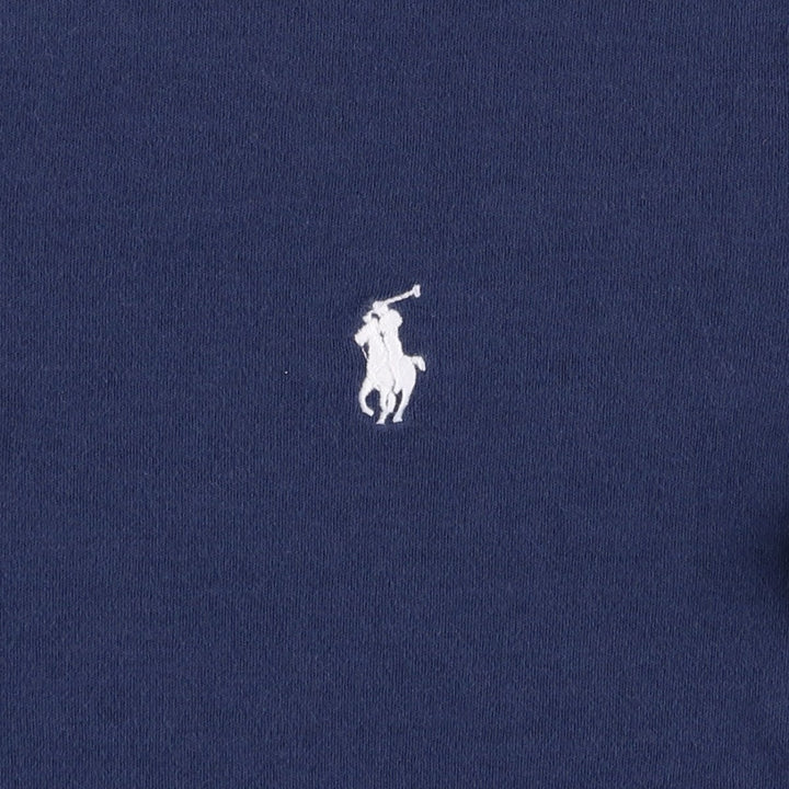 Ralph Lauren POLO RALPH LAUREN Short-Sleeve Polo Shirt, Women's Size XL (approx.) unclear navy blue type Vintage Second Hand