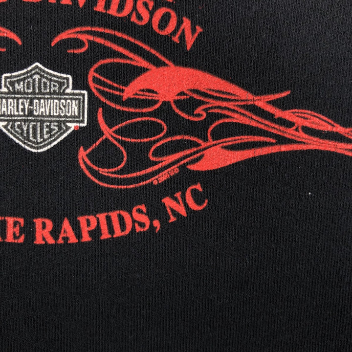 2000'S Harley-Davidson Rhinestone Motorcycle T-Shirt, Women's Size M (approx.) cotton black type Vintage Second Hand