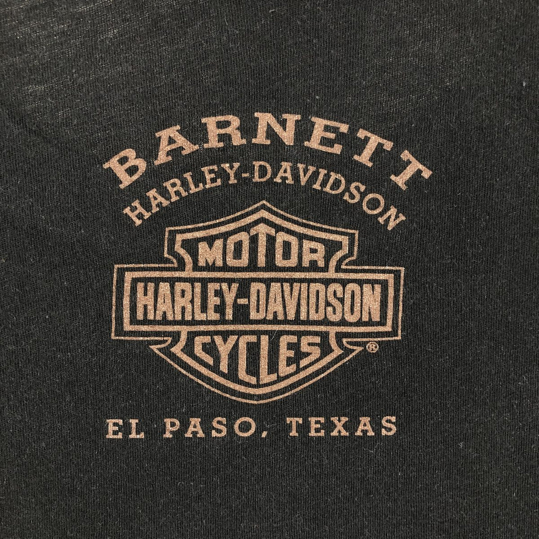 2000'S Harley-Davidson Rhinestone Motorcycle T-Shirt, Women's Size M (approx.) unclear black type Vintage Second Hand