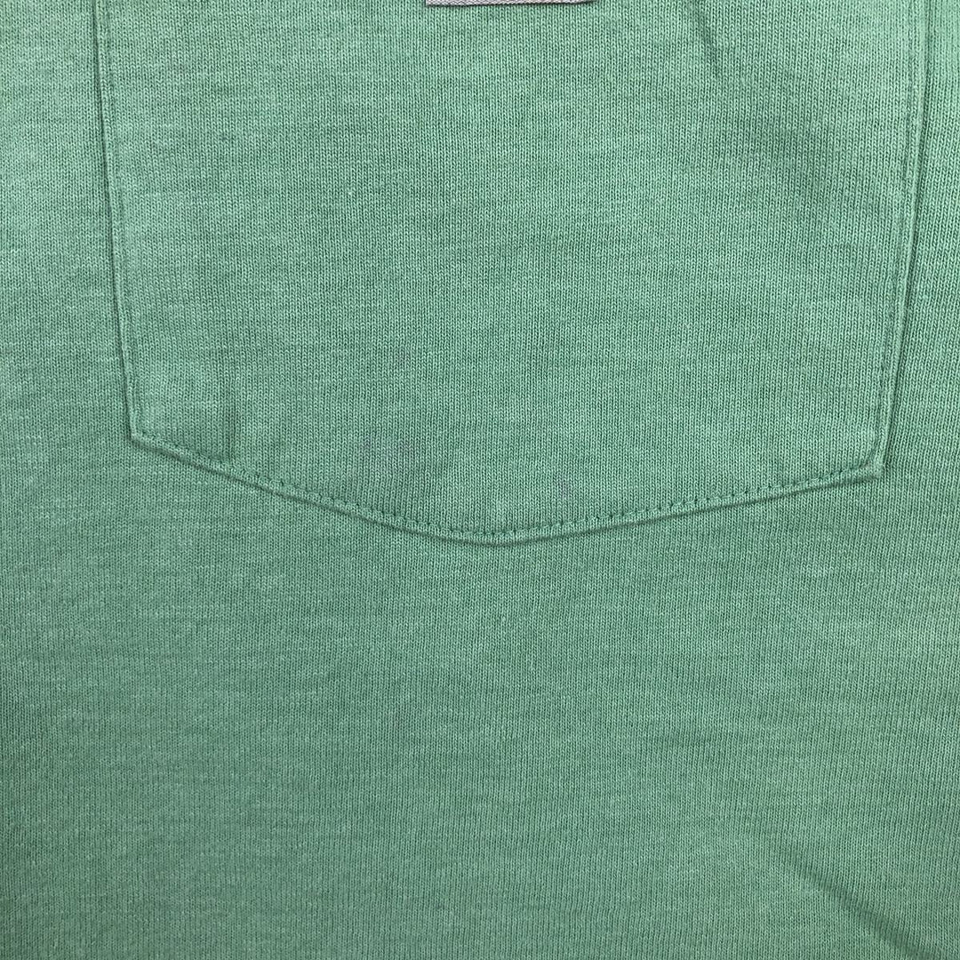 Carhartt Loose Fit Short Sleeve T-Shirt with One-Point Logo Pocket (Women's Size L) cotton Mint green Vintage Second Hand