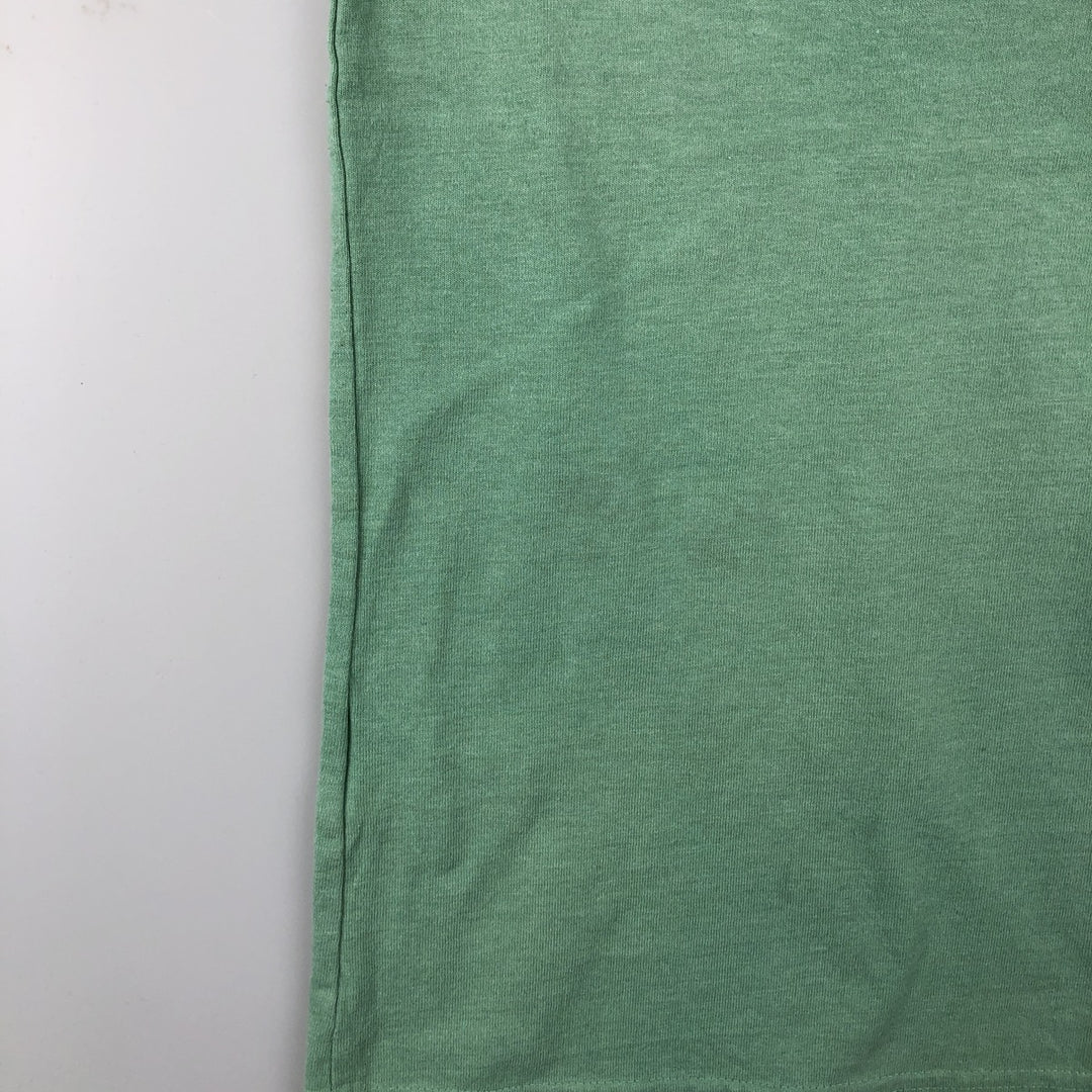 Carhartt Loose Fit Short Sleeve T-Shirt with One-Point Logo Pocket (Women's Size L) cotton Mint green Vintage Second Hand