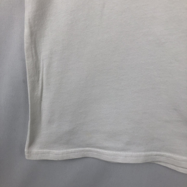 Quiksilver Roxy surf skate t-shirt, women's size M (approx.) cotton white type Vintage Second Hand