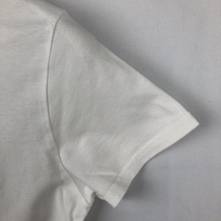 Quiksilver Roxy surf skate t-shirt, women's size M (approx.) cotton white type Vintage Second Hand
