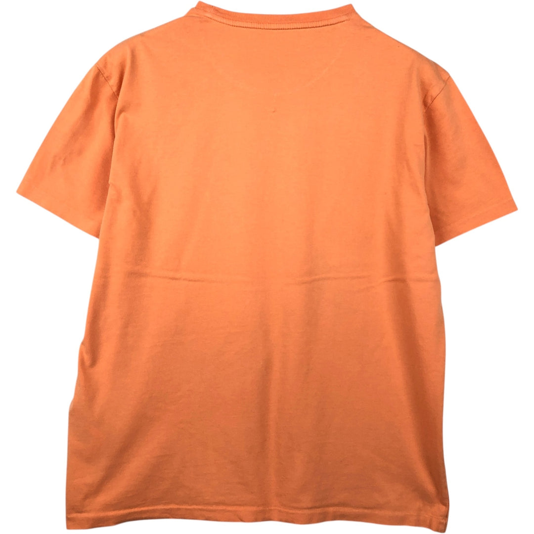 Ralph Lauren POLO RALPH LAUREN Short-Sleeve Logo T-Shirt, Women's Size L (approx.) cotton orange type Vintage Second Hand