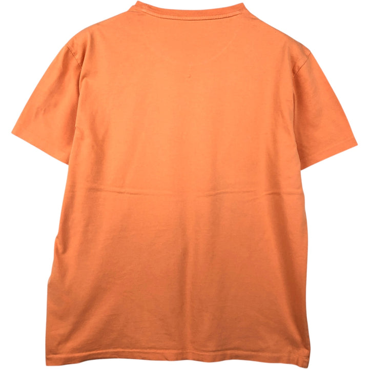 Ralph Lauren POLO RALPH LAUREN Short-Sleeve Logo T-Shirt, Women's Size L (approx.) cotton orange type Vintage Second Hand